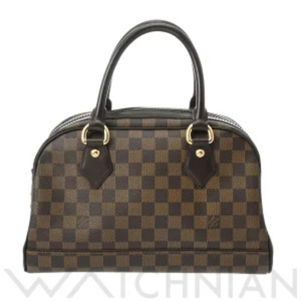 Louis Vuitton Damier Duomo Brown Canvas Boston Bag